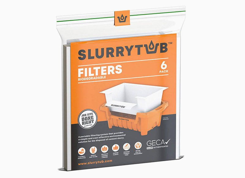 Package of 6 SLURRYTUB Filters